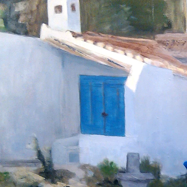 Cuadro pintado por Ana Ortín. Título: Mallorca